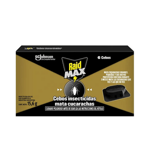 raid max cebos x 6unid.