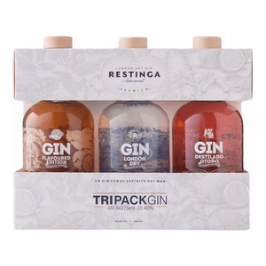 gin restinga tripack 3x375ml