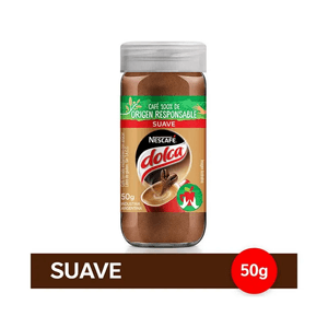 Nescafe dolca suave original frasco x50g