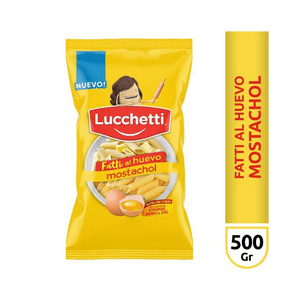 FIDEOS MOSTACHOL LUCHETTI N51 HUEVO X500