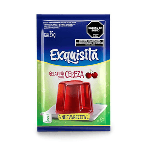 gelat.exquisita light cerezx25