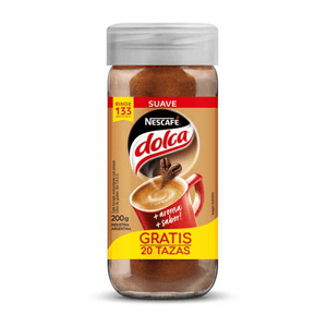 Nescafe dolca suave frasco x200g