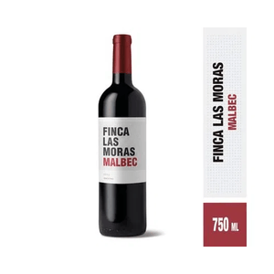 Vino finca las moras malbec x750cc