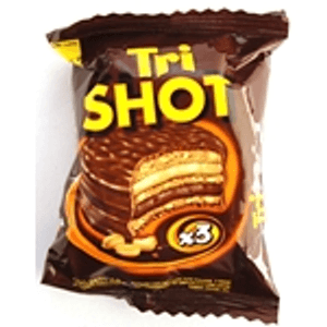 alfajor trishot x 60gs.