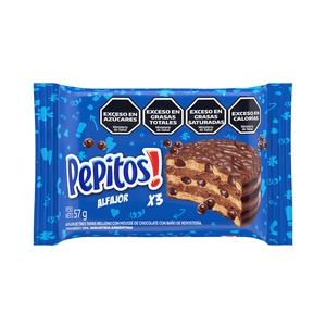 alfajor triple pepitos x57g