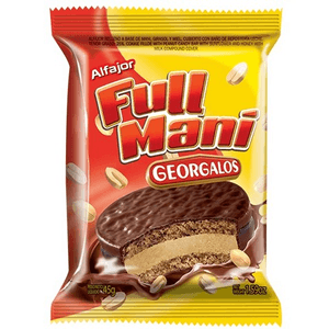 alfajor full mani x 45gs