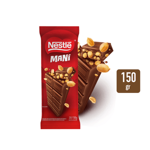 chocolate c/mani nestle x150g