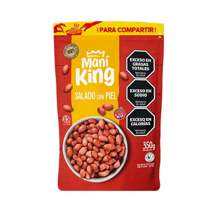 mani king salado c/piel x350g