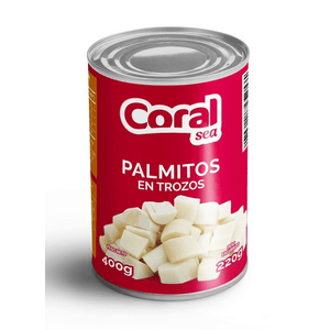 Palmitos En Trozos CORAL SEA 400g