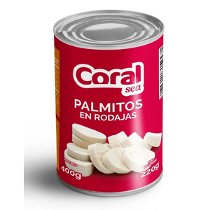 Palmitos En Rodajas CORAL SEA 400g