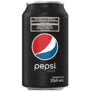 pepsi lata black x354ml