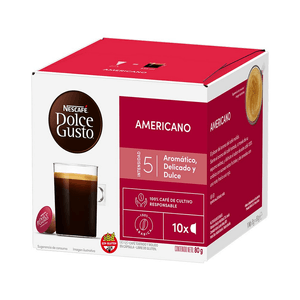 nestle dg americano x 10 caps.