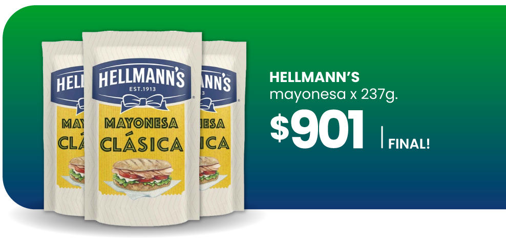 Ofertas mayorista. mayonesa hellmanns