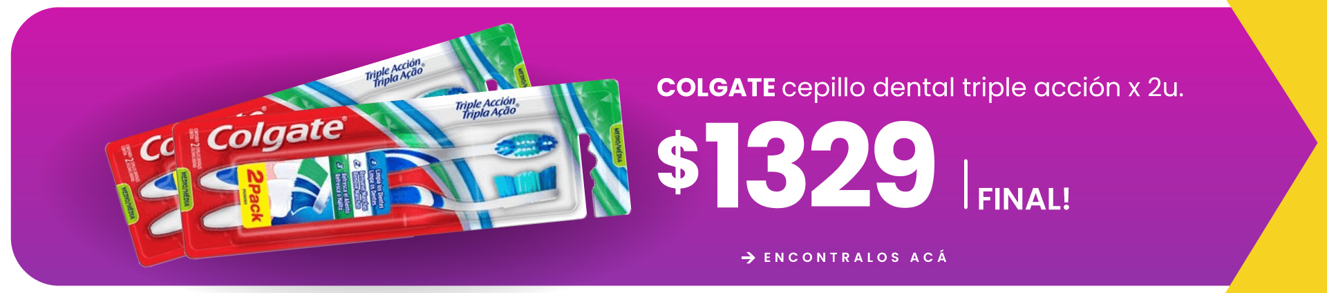 ofertas mayoristas. cepillo colgatre